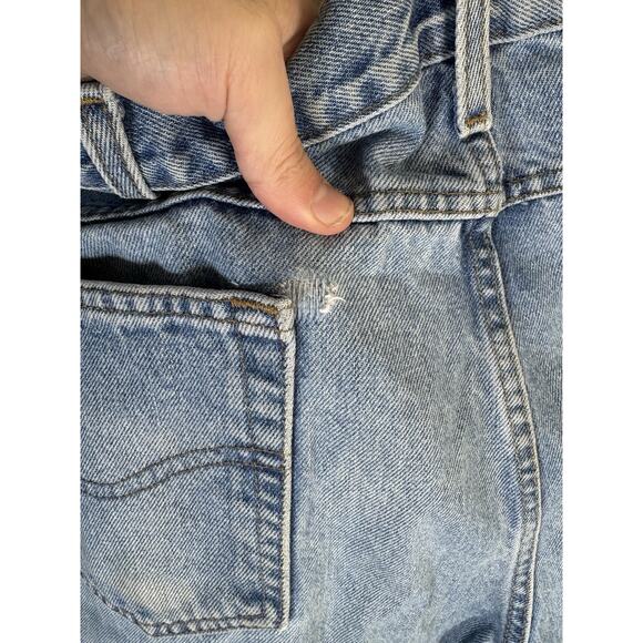 Vintage Carhartt Jeans Mens 36x30 Blue 5 Pocket Logo Patch READ/WORN - Picture 16 of 16